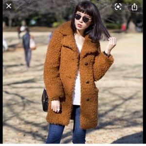 Topshop Teddy Coat